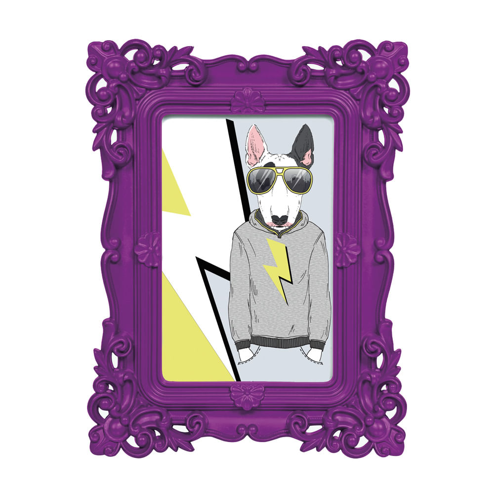 Porta Retrato Moldura 13×18 Cm Roxo Casa Am Rica Casa America Porta Retrato Moldura 13×18 Cm Roxo Casa Am Rica Casa America
