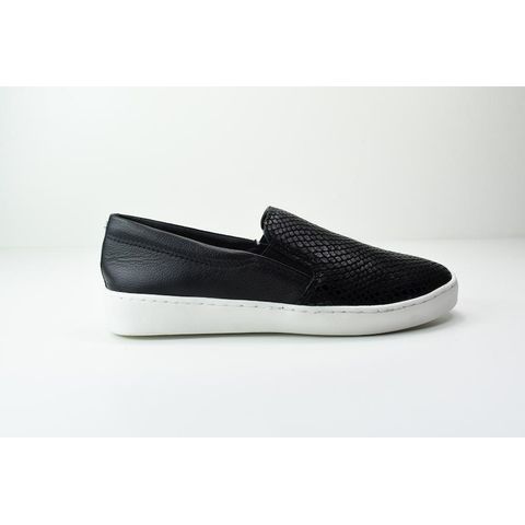 slip on couro bottero snake feminino